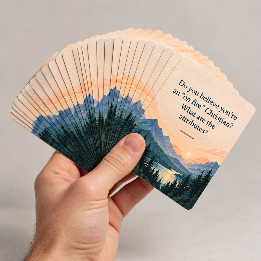 Christian Question Cards deck