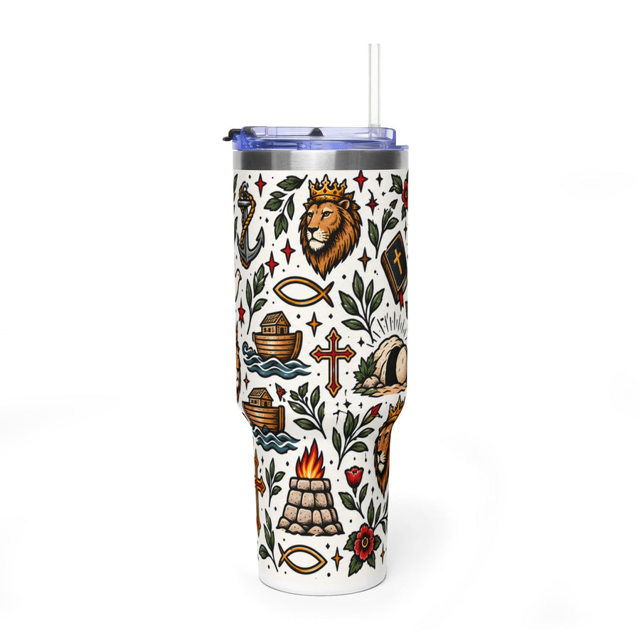Christian Faith 40oz vacuum thermal tumbler - product photo 1 | The Faith Shop