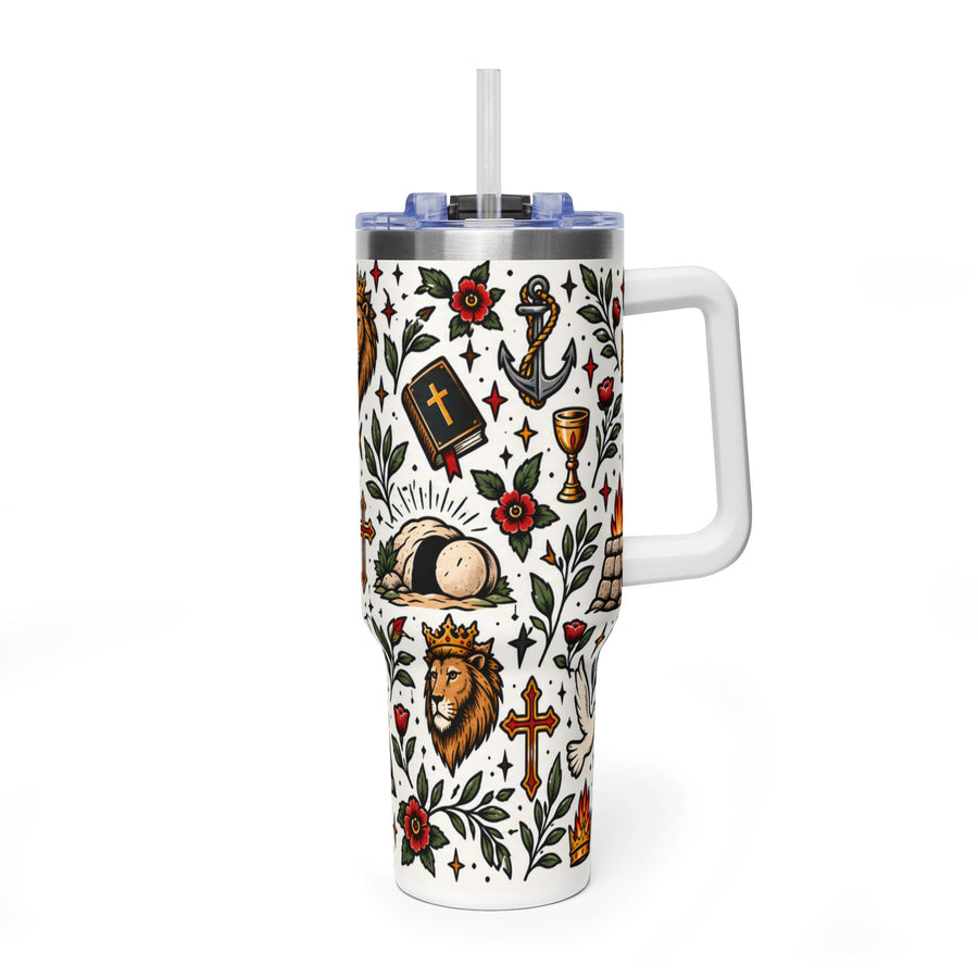 Christian Faith 40oz vacuum thermal tumbler - product photo 4 | The Faith Shop