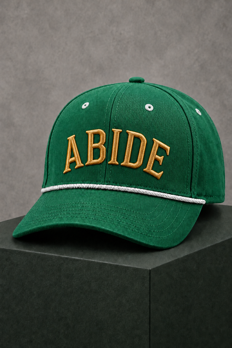 ABIDE hat - Green/White