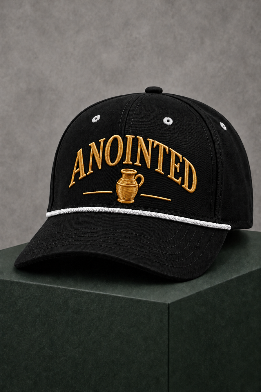 ANOINTED hat - Black/White